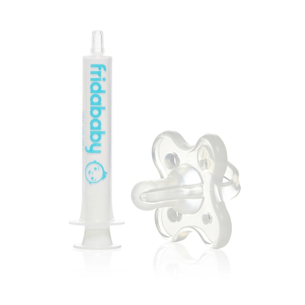 Frida Baby Medicine Pacifier, Medi Frida Baby Medicine Syringe & Accu-Dose Pacifier, Baby Medicine Dispenser for Mess & Fuss Free Use