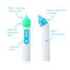 Frida Baby Electric NoseFrida Nasal Aspirator for Baby, Nose Sucker for Allergy Relief for Baby & Toddler, Nasal Aspirator with 3 Suction Levels, 2 Silicone Tips, USB Rechargeable