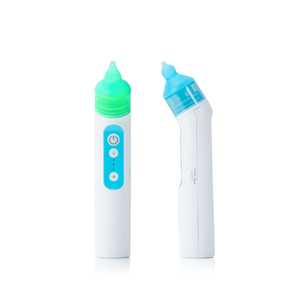 Frida Baby Electric NoseFrida Nasal Aspirator for Baby, Nose Sucker for Allergy Relief for Baby & Toddler, Nasal Aspirator with 3 Suction Levels, 2 Silicone Tips, USB Rechargeable