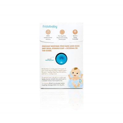Frida Baby DermaFrida The SkinSoother Baby Bath Brush | Cradle Cap Brush for Babies, Baby Essential for Dry Skin, Cradle Cap Treatment and Eczema