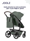 Stylish Diaper Backpack | Spacious Baby Bag with Portable Changing Pad | Insulated Bottle Compartment | Laptop Pocket | Eco-Friendly | Compatible with Hub/Day/Geo | Forest Green | 43.5 x 32.5 x 13.5 cm - Forest green