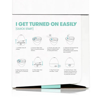 Frida Baby 3-in-1 Cool Mist Humidifier for Baby with Diffuser + Nightlight, Baby Humidifier for Bedroom, Nursery + Large Rooms, Quiet, Auto Shut Off, Runs +24hrs