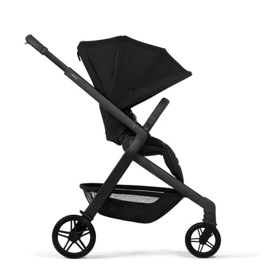Joolz Hub² Compact Stroller | Lightweight, Urban-Friendly, One-Hand Fold, Reversible & Reclining Seat, All-Season Comfort, UPF 50+ Canopy, Smooth 4-Wheel Suspension, Space Black
