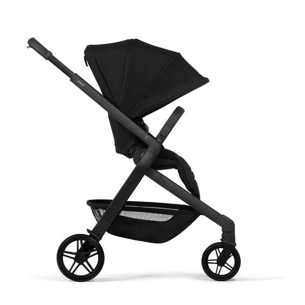 Joolz Hub² Compact Stroller | Lightweight, Urban-Friendly, One-Hand Fold, Reversible & Reclining Seat, All-Season Comfort, UPF 50+ Canopy, Smooth 4-Wheel Suspension, Space Black