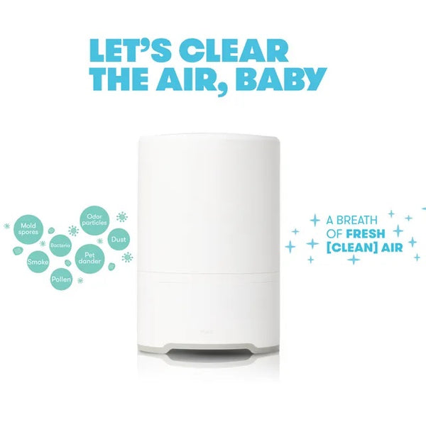 Fridababy 3-in-1 Sound Machine, Air Purifier + Nightlight with 3 Fan Speeds and Easy-Change Filter