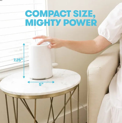 Fridababy 3-in-1 Sound Machine, Air Purifier + Nightlight with 3 Fan Speeds and Easy-Change Filter