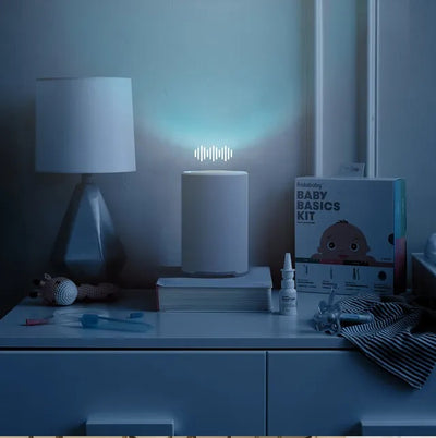 Fridababy 3-in-1 Sound Machine, Air Purifier + Nightlight with 3 Fan Speeds and Easy-Change Filter