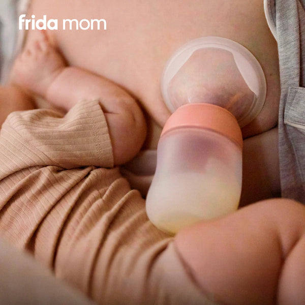2-in-1 Manual Breast Pump with Hands-Free Silicone Suction Cup | Dual-Mode Wireless Milk Collector | Ergonomic Handle | SoftFeel Flange 24mm | 150ml BPA-Free Breastfeeding Pump