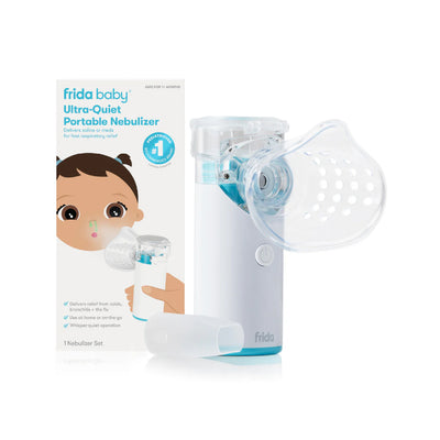 Portable Nebulizer for Babies & Kids | Ultra-Quiet Fine Mist Inhaler for Congestion, Cough & Cold Relief | Travel-Friendly Easy Use Design | 24.1 x 10.2 x 6.7 CM