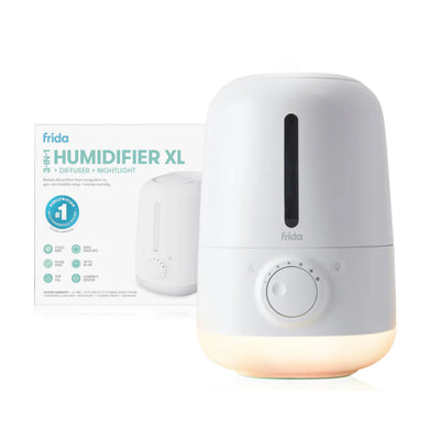 3-in-1 Cool Mist Humidifier | Diffuser + Night Light for Nursery & Bedroom | Top-Fill, Quiet Operation, Up to 60 Hours Runtime | 20 x 20 x 28 CM