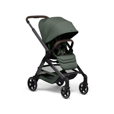 Joolz Hub² Compact Stroller | Lightweight, Urban-Friendly, One-Hand Fold, Reversible & Reclining Seat, All-Season Comfort, UPF 50+ Canopy, Smooth 4-Wheel Suspension, Forest Green
