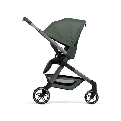 Joolz Hub² Compact Stroller | Lightweight, Urban-Friendly, One-Hand Fold, Reversible & Reclining Seat, All-Season Comfort, UPF 50+ Canopy, Smooth 4-Wheel Suspension, Forest Green