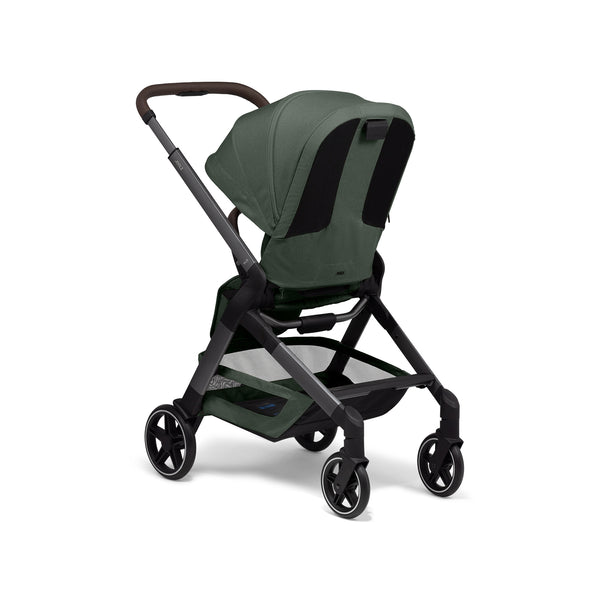 Joolz Hub² Compact Stroller | Lightweight, Urban-Friendly, One-Hand Fold, Reversible & Reclining Seat, All-Season Comfort, UPF 50+ Canopy, Smooth 4-Wheel Suspension, Forest Green