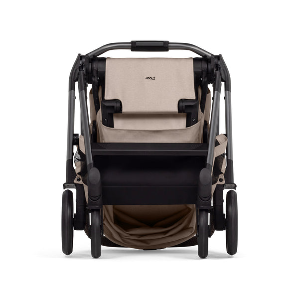 Joolz Hub² Compact Stroller | Lightweight, Urban-Friendly, One-Hand Fold, Reversible & Reclining Seat, All-Season Comfort, UPF 50+ Canopy, Smooth 4-Wheel Suspension, Sandy taupe