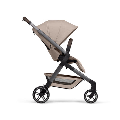 Joolz Hub² Compact Stroller | Lightweight, Urban-Friendly, One-Hand Fold, Reversible & Reclining Seat, All-Season Comfort, UPF 50+ Canopy, Smooth 4-Wheel Suspension, Sandy taupe