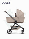 Hub² Carrycot for Stroller | Lightweight & Foldable Baby Bassinet | Breathable Mattress & Ventilated Sun Hood | Newborn Comfort 0-6 Months | Forest Green | Travel-Friendly - Sandy taupe