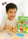 Jungle Baby Puzzles | 6 Animal Themed 2-Piece Puzzles | Chunky Pieces | 13x15cm | Fun & Engaging | Ideal for 18+ Months