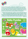 Jungle Baby Puzzles | 6 Animal Themed 2-Piece Puzzles | Chunky Pieces | 13x15cm | Fun & Engaging | Ideal for 18+ Months