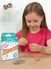Charm Bracelets Jewellery Kit for Kids | DIY Beaded & Metal Charms | Complete Craft Set with Beads Needle Cotton Chain | 15.1x3.5x26.5 CM | Age 5+ | Gift Ready