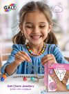 DIY Charm Jewellery Kit for Girls | 18 Metal Charms | Colorful Beads & Bracelets | Fun Craft Set | Ages 8+ | 23 x 5 x 23.01 CM | Jewellery Making Gift Set