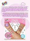 DIY Charm Jewellery Kit for Girls | 18 Metal Charms | Colorful Beads & Bracelets | Fun Craft Set | Ages 8+ | 23 x 5 x 23.01 CM | Jewellery Making Gift Set