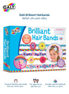 Create 8 Colorful Hair Bands | Craft Kit for Kids | Easy to Make | Age 6+ | Includes Colorful Strips, Flowers, Beads | Ideal for Parties & Festivals | 22 x 7 x 31 cm