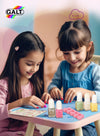 Nail Art Kit for Kids | 8 Polishes 2 Pens Stickers & More | Safe DIY Beauty Set | Perfect for Parties & Sleepovers | Fun Fashion Toy | 23.1 x 5.1 x 23.1 cm