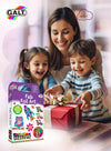 Foil Art Craft Kit for Kids | Create 8 Sparkly Pictures | 25 Colorful Foil Sheets | DIY Glitter Sticker Set | Picture Size 18 x 12.5 cm | Ages 6+ | 16 x 4 x 27 cm