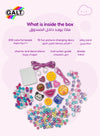 Friendship Bracelets Craft Kit | Includes Beads, Stickers, Ribbons | 60m Colorful Threads & Foam Braiding Wheel | Creative Activity for Kids | Ages 7+ | Perfect for Birthday Gifts