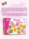 DIY Flower Lights Craft Kit for Kids | Create 10 LED Floral Lights | Art & Activity Pack with Mini Pens | Room Décor Project | 27.99 x 5 x 19.98 cm | Ages 7+