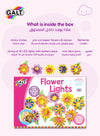 DIY Flower Lights Craft Kit for Kids | Create 10 LED Floral Lights | Art & Activity Pack with Mini Pens | Room Décor Project | 27.99 x 5 x 19.98 cm | Ages 7+