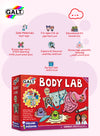 Body Lab Biology Science Kit for Children 6+ | 14 Fun Experiments | Explore and Discover STEM | Includes 32-Page Lab Book | Dimensions 31x7x22 cm