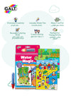 Water Magic Who’s Hiding Activity Book | Reusable Coloring Pages | Includes Water Pen | Stationery & Craft Kit for Kids | Mess-Free Fun | 14.5x1.5x26.5 CM | Age 3+
