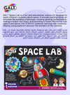 Space Lab STEM Science Kit | Glow-in-the-Dark Constellation Models | Build Telescope & Rocket | 12 Fun Experiments | Includes Lab Book | 31x7x22 CM | Ages 6+