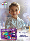 Illusion Lab Science Kit | Optical Illusions | 9 Fun Experiments | 3D Images | Periscope, Zoetrope, Eye Model | Develop Science Skills | 6+ Years | Dimensions: 30x25x10 CM