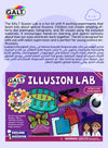 Illusion Lab Science Kit | Optical Illusions | 9 Fun Experiments | 3D Images | Periscope, Zoetrope, Eye Model | Develop Science Skills | 6+ Years | Dimensions: 30x25x10 CM