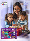 Illusion Lab Science Kit | Optical Illusions | 9 Fun Experiments | 3D Images | Periscope, Zoetrope, Eye Model | Develop Science Skills | 6+ Years | Dimensions: 30x25x10 CM