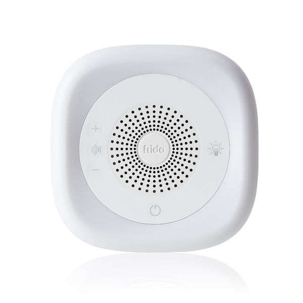 Frida Baby 3-in-1 Alarm Clock + Sound Machine + Nightlight | Wake Up Light Sunrise Alarm Clock, White Noise Soother, Sleep Trainer, Nursery + Toddler + Kids Bedroom (Bluetooth)