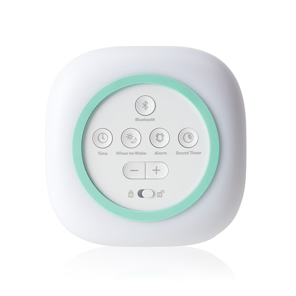 Frida Baby 3-in-1 Alarm Clock + Sound Machine + Nightlight | Wake Up Light Sunrise Alarm Clock, White Noise Soother, Sleep Trainer, Nursery + Toddler + Kids Bedroom (Bluetooth)