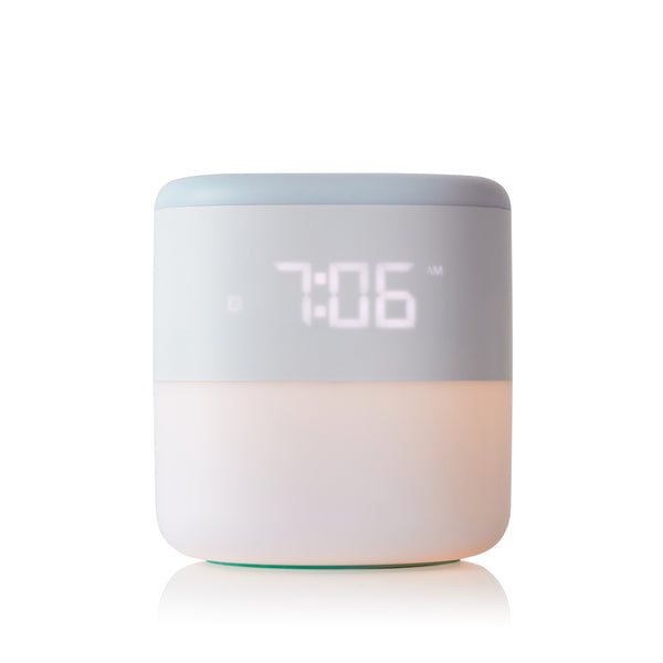 Frida Baby 3-in-1 Alarm Clock + Sound Machine + Nightlight | Wake Up Light Sunrise Alarm Clock, White Noise Soother, Sleep Trainer, Nursery + Toddler + Kids Bedroom (Bluetooth)