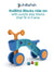 ItsiBitsi Blocks Light Blue & Orange Toddler Ride-On Car with Building Blocks | Steering Limiter | 4-Wheel Base | 1-3 years