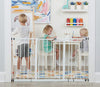 Regalo Widespan Extra Wide Baby Gate – Adjustable 29" to 56" Safety Gate with Walk-Through Door, Pressure & Hardware Mounting for Doorways & Hallways