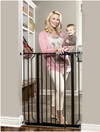 Regalo Easy Step Walk Thru Baby Gate BLACK – Extra Tall, Secure & Adjustable Safety Gate for Doorways & Stairs – Fits Openings 29-36.5 Inches, 36 Inch Height