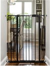Regalo Easy Step Walk Thru Baby Gate BLACK – Extra Tall, Secure & Adjustable Safety Gate for Doorways & Stairs – Fits Openings 29-36.5 Inches, 36 Inch Height