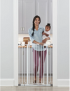 Regalo Easy Step Walk Thru Baby Gate – Extra Tall, Secure & Adjustable Safety Gate for Doorways & Stairs – Fits Openings 29-36.5 Inches, 36 Inch Height