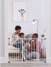 Regalo Baby Easy Open Safety Gate | Extra-Wide Expandable Gate 29”-47” | Pressure-Mounted for Doorways & Stairs | Secure & Convenient Walk-Through Design