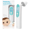 Frida Baby Infrared Thermometer 3 In 1 Ear, Forehead + Touchless For Babies, Toddlers, Adults, And Bottle Temperatures, White