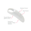 Frida Mom 2-in-1 Lactation Massager - Multiple Modes of Heat + Vibration for Clogged Milk Ducts, Increase Milk Flow, Breast Engorgement - USB Cord Included
