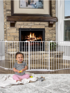 Regalo Super Wide Baby Gate & Play Yard – Adjustable 192-Inch Extra Wide Barrier, 2-in-1 Safety Gate & Playpen, Wall-Mounted & Freestanding, Easy Setup