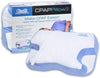 Contour CPAP Pillow 2.0 - 2-in-1 Cooling Plush CPAP Comfort Pillow - Reduce Air Leaks & Mask Pressure, Hose Tangles, Mask Discomfort & Adjust Thickness, for Side, Stomach, Back Sleepers, All Masks - White